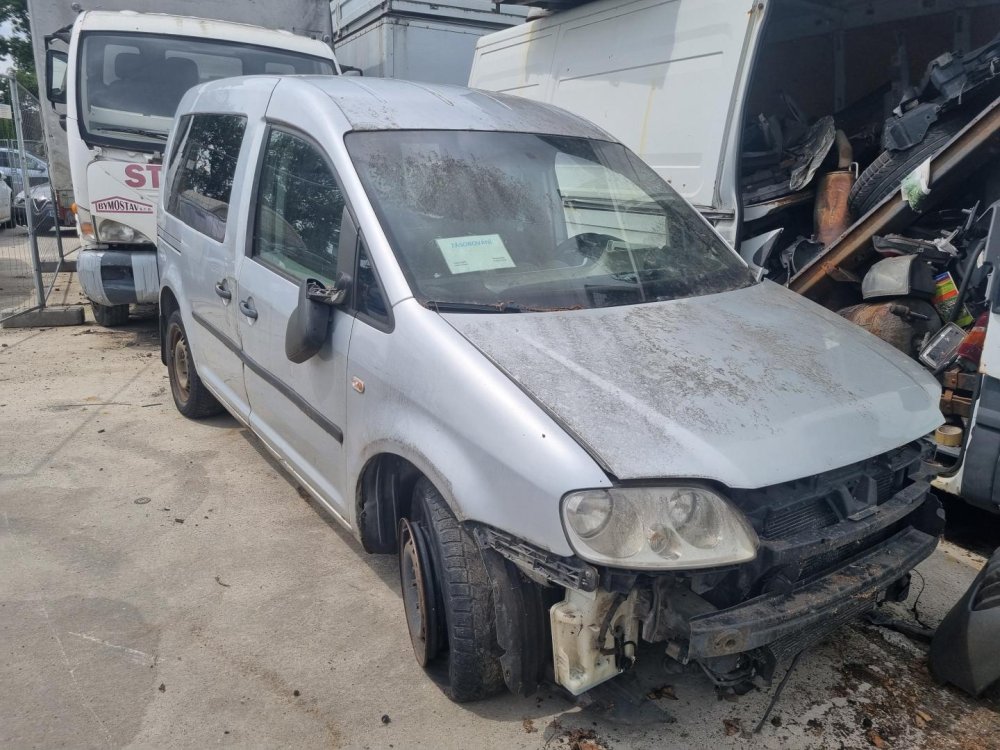 Volkswagen Caddy 1.9 TDI ( BSU ) 55kW r.2007 stříbrná na náhradní díly