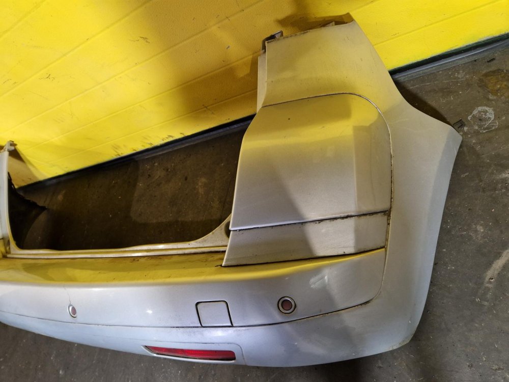 ZADNÍ NÁRAZNÍK CITROEN C4 PICASSO I (UD), STŘÍBRNÝ, SE SENZORY - 20077