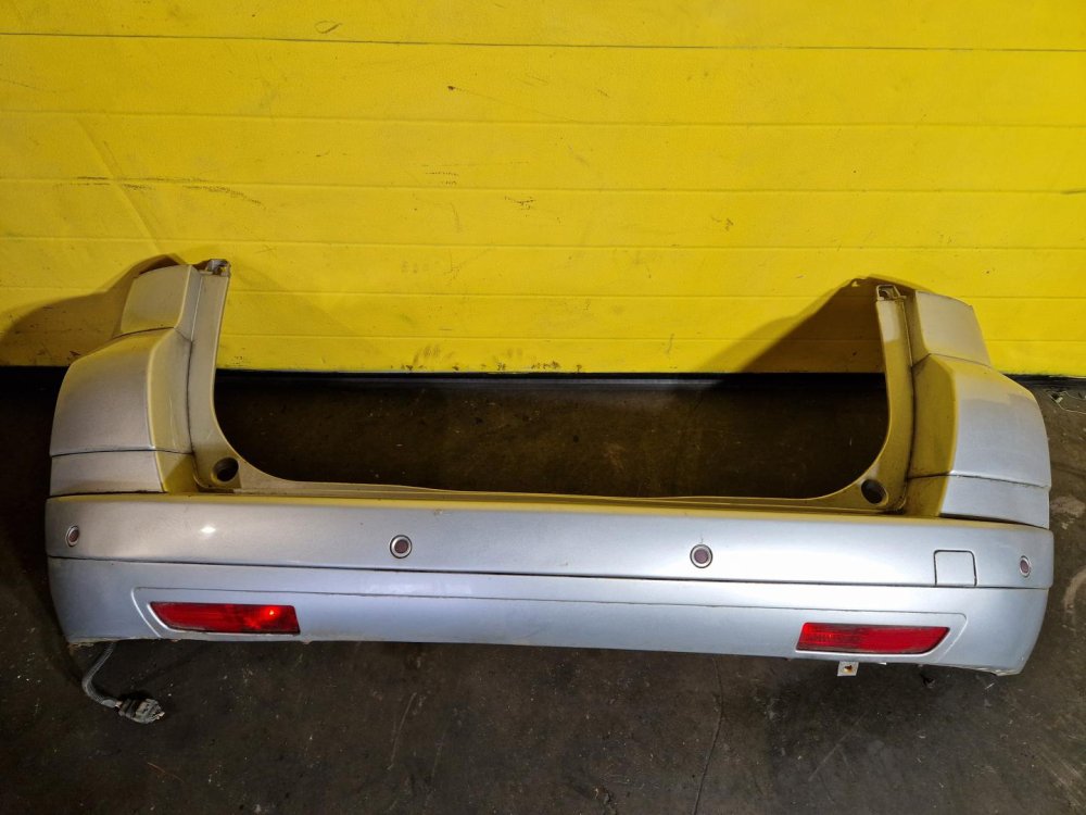 ZADNÍ NÁRAZNÍK CITROEN C4 PICASSO I (UD), STŘÍBRNÝ, SE SENZORY - 20077