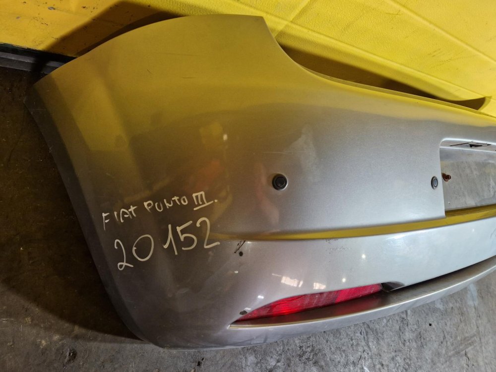 ZADNÍ NÁRAZNÍK FIAT PUNTO III (199), GRANDE PUNTO III (199), STŘÍBRNÝ, SE SENZORY - 20152 ZADNÍ NÁRAZNÍK FIAT PUNTO III (199), GRANDE PUNTO III (199), STŘÍBRNÝ, SE SENZORY - 20152