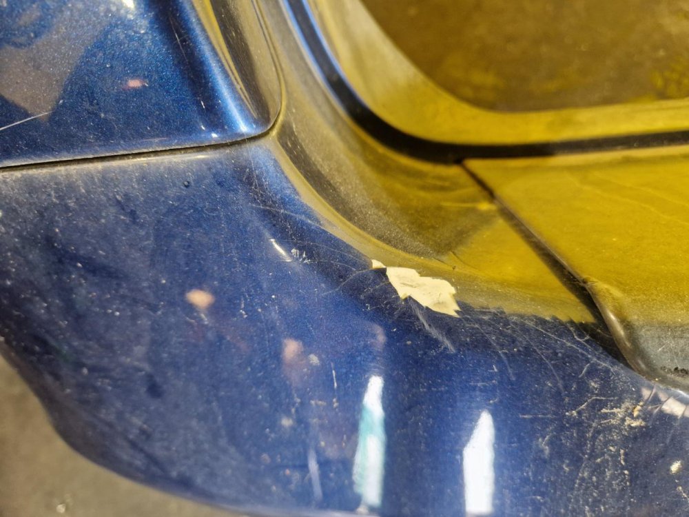 ZADNÍ NÁRAZNÍK PEUGEOT 307,MODRÝ, KOMBI - 20146