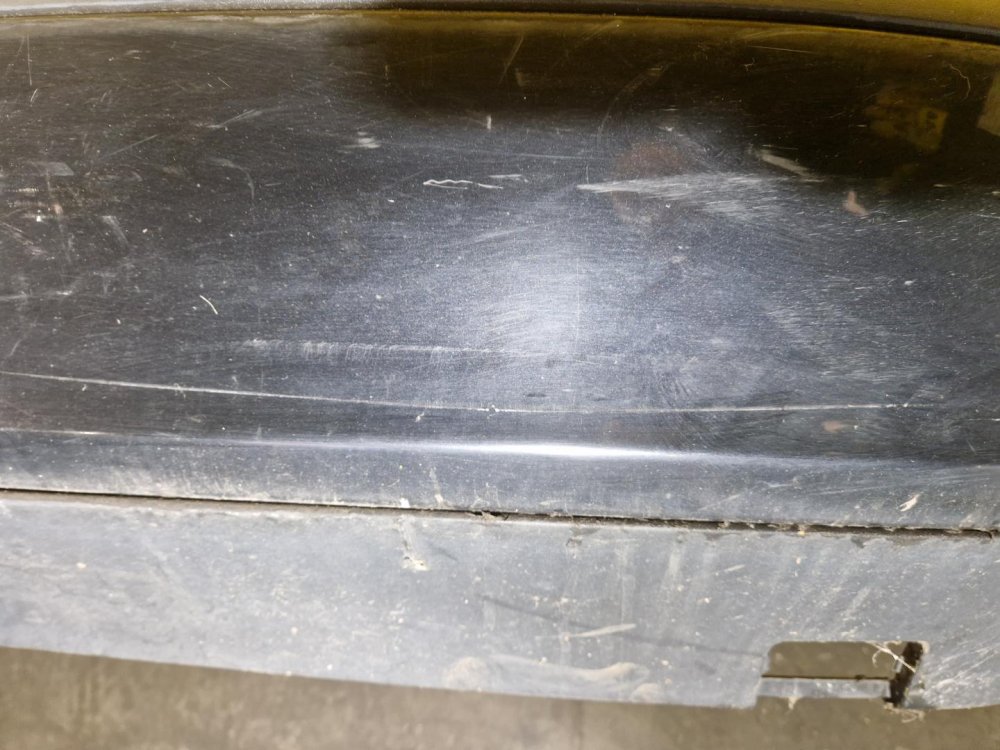 ZADNÍ NÁRAZNÍK ŠKODA OCTAVIA II 2, LIFTBACK, ČERNÝ 9910 - 20475