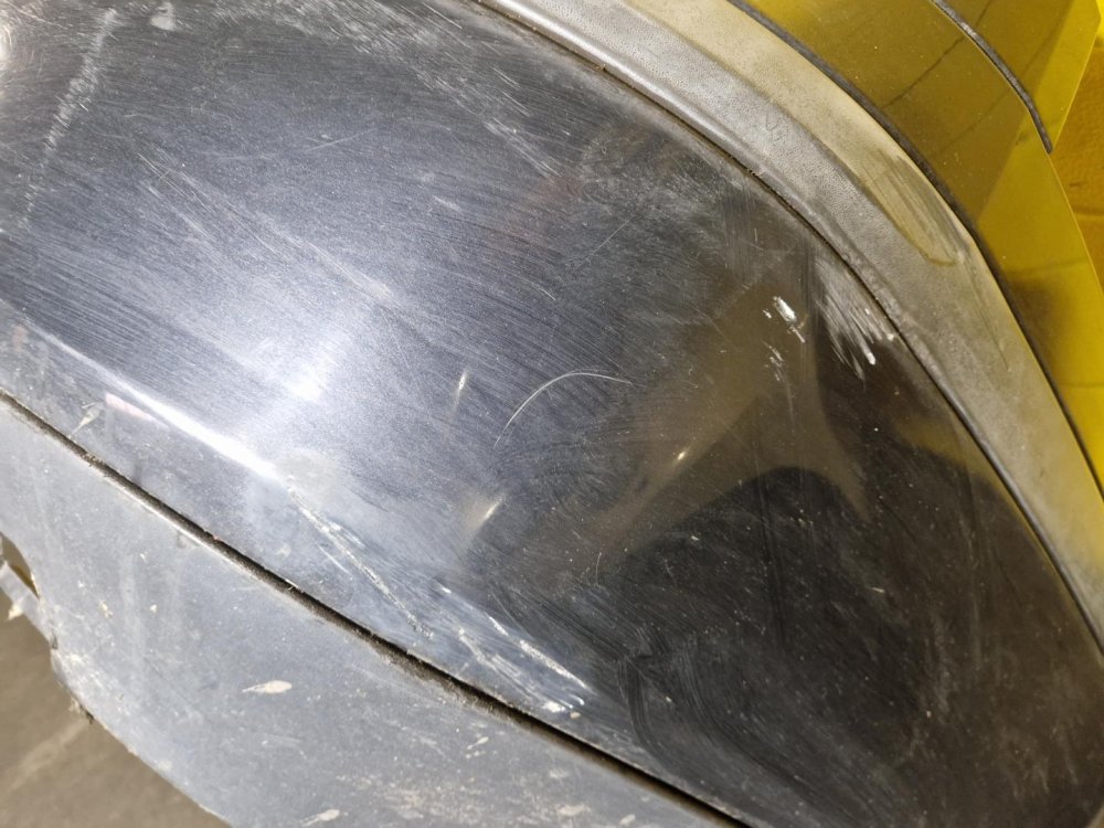 ZADNÍ NÁRAZNÍK ŠKODA OCTAVIA II 2, LIFTBACK, ČERNÝ 9910 - 20475