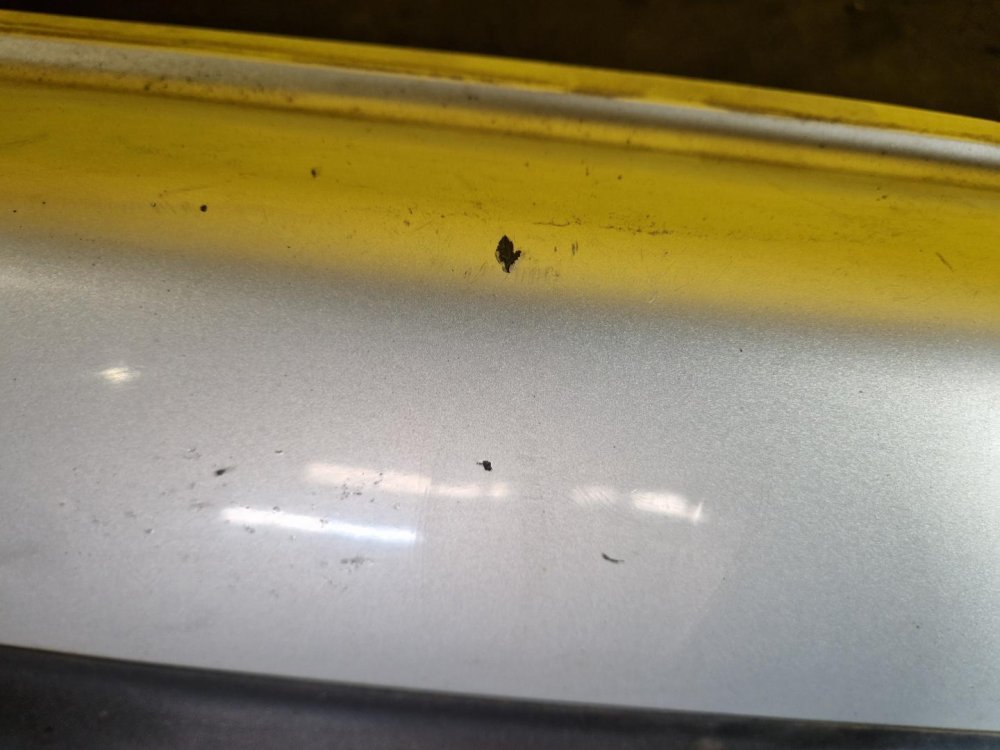 ZADNÍ NÁRAZNÍK VW SHARAN I, STŘÍBRNÝ, SE SENZORY - 19850